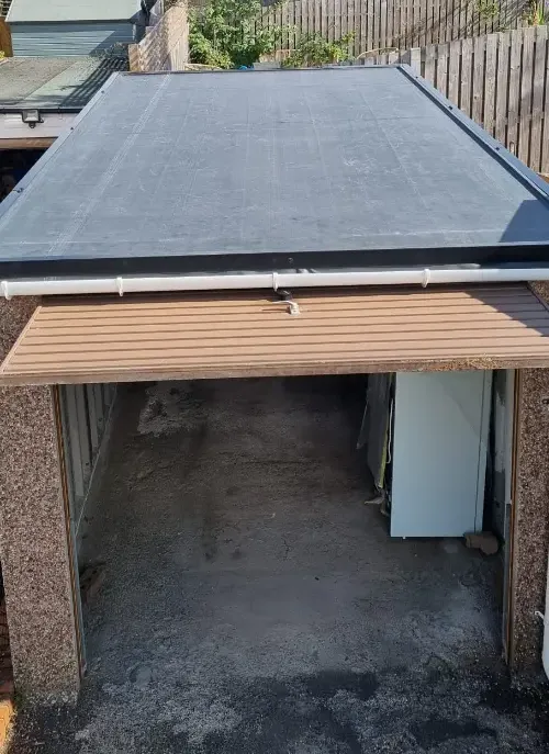 Flat Garage Roof1