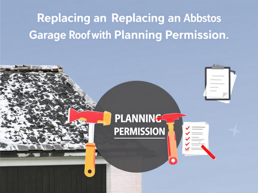 do i need planning permission to replace an asbestos garage roof?